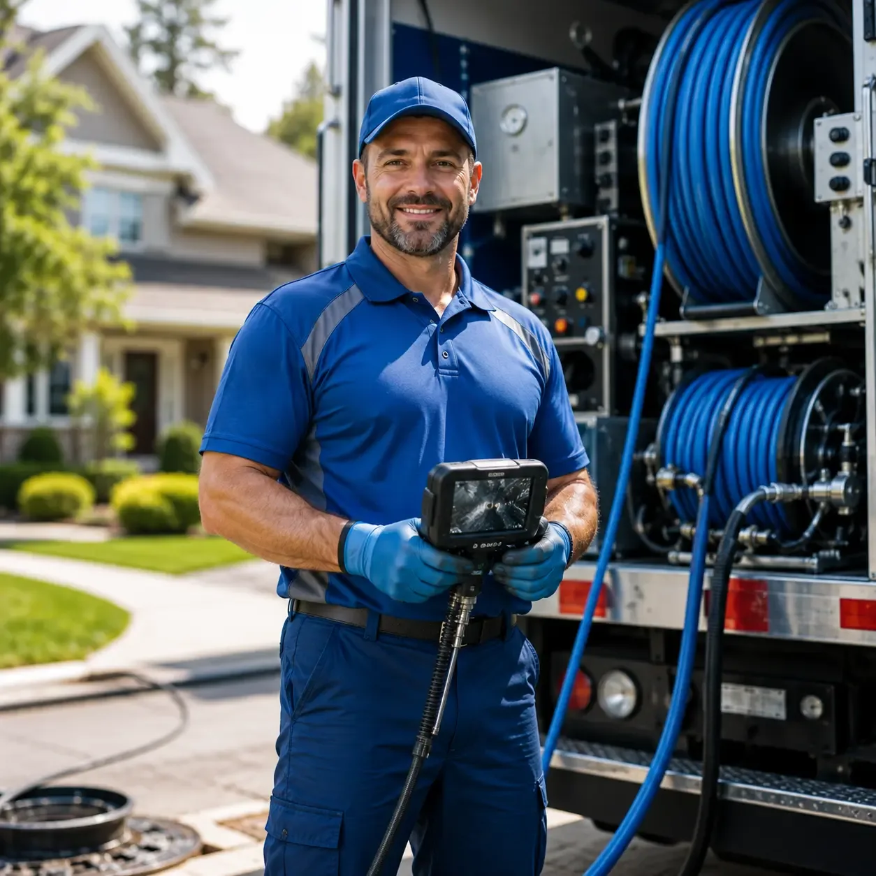 Local outdoor drain cleaning specialists in White Hall, MD